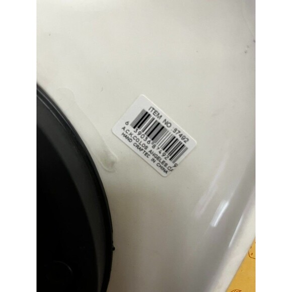 Vintage ACK  Apple Themed Hand Crafted In China  Quartz Clock (Battery) - Picture 6 of 6